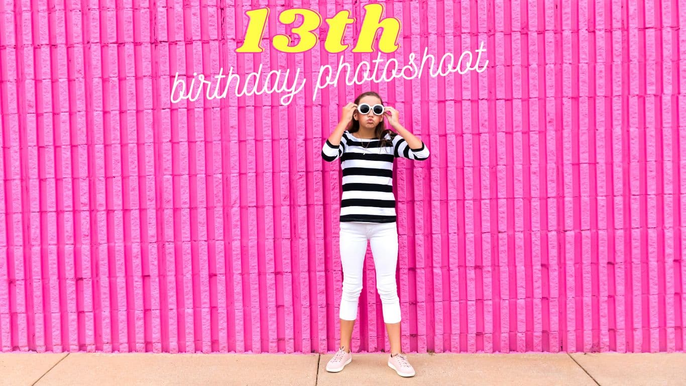 13th birthday photoshoot