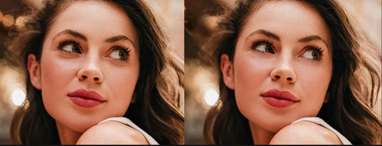 Should you retouch eye bags in headshots?