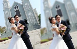 wedding photo retouching tutorial