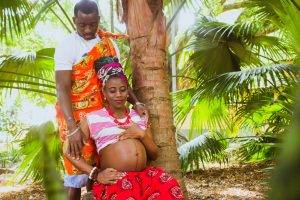 creative couple maternity photoshoot studio