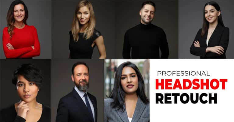 professional headshot editor