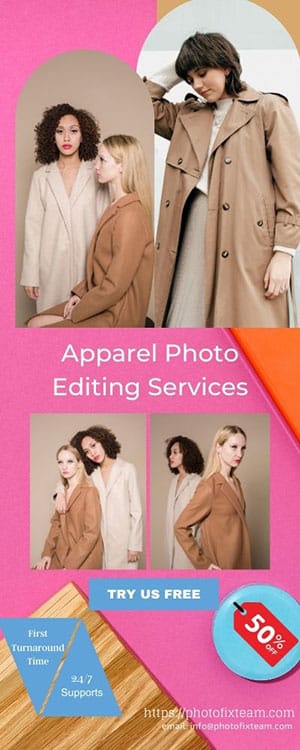 Apparel Photo Editing Services