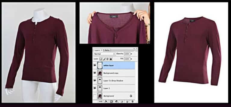 how to create a ghost mannequin effect in photoshop