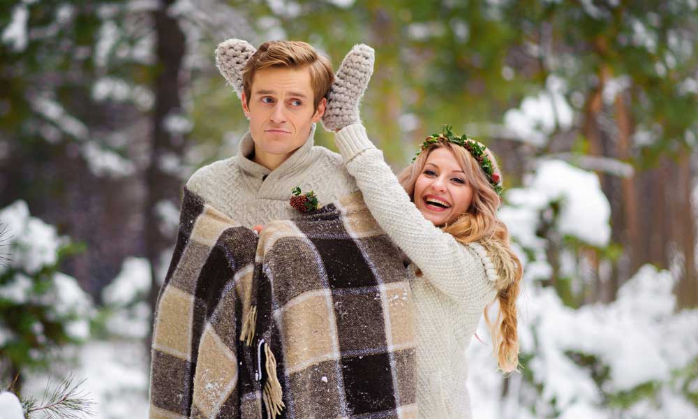 Winter Wedding Photoshoot Ideas