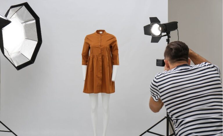 clothing photography