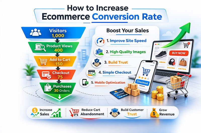 How to Increase Ecommerce Conversion Rate