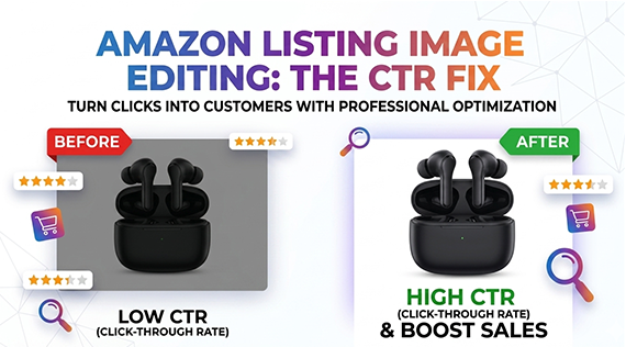 Why Your Amazon Listings Aren't Getting Clicks (And How Image Editing Can Fix It)