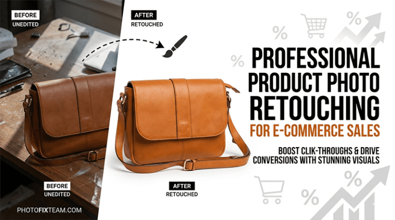 professional product photo retouching